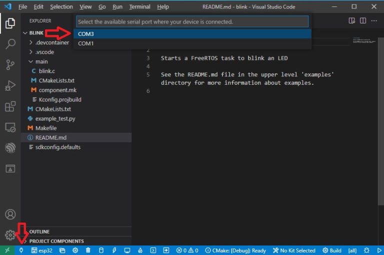 Get started with ESP-IDF (Windows 10 & 11) - EmbeddedTutorials