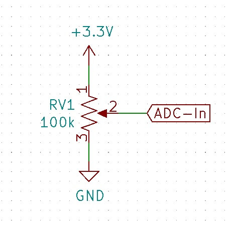 Voltage divider schematic