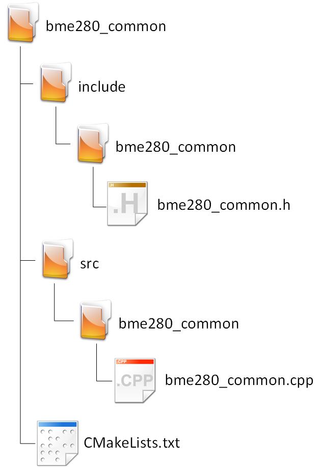 BME280 common component structure